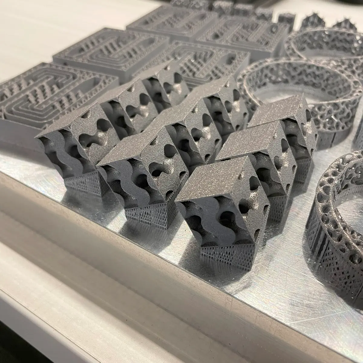 High-Efficiency Heat Exchanger: Test Prints