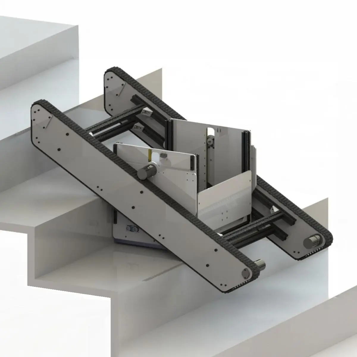 Stair-Vacuum Robot: Final CAD Model